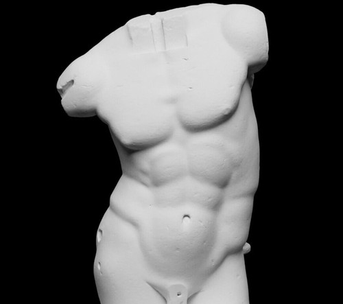 Statua scultura torso uomo - scultura,