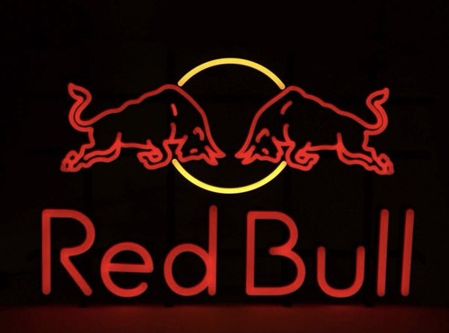 Insegna luminosa red bull - red,