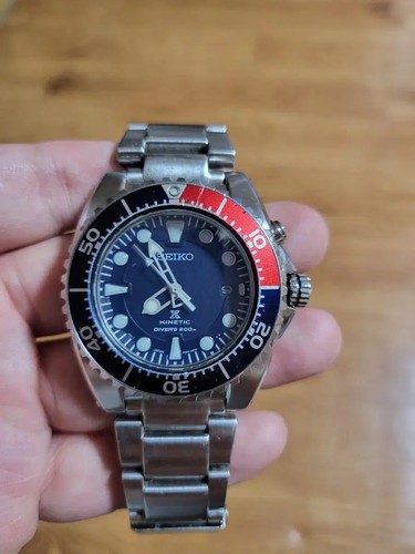 Seiko kinetic diver pepsi - kinetic,