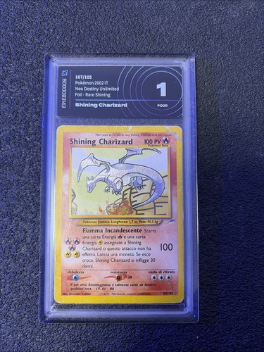 Shining charizard aigrading - shining,