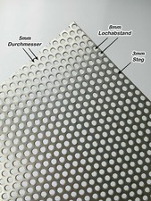 Lamiera forata acciaio inox