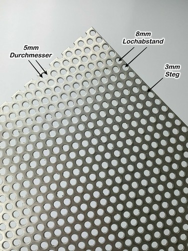 Lamiera forata acciaio inox