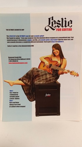 Leslie g37 guitar - g37, amplifiers
