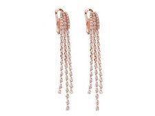 Orecchini Damiani Sorgente 20088455 Earrings Oro Rosa Diamanti 2,00 Ct Pendenti