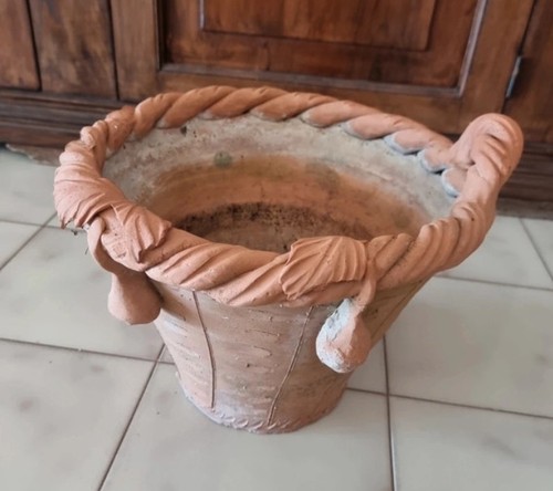 Antico vaso artigianale - , in