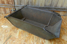 Design industriale - Cassa vasca contenitore in ferro con manici