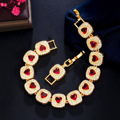 Bracciale tennis donna rosso - tennis,