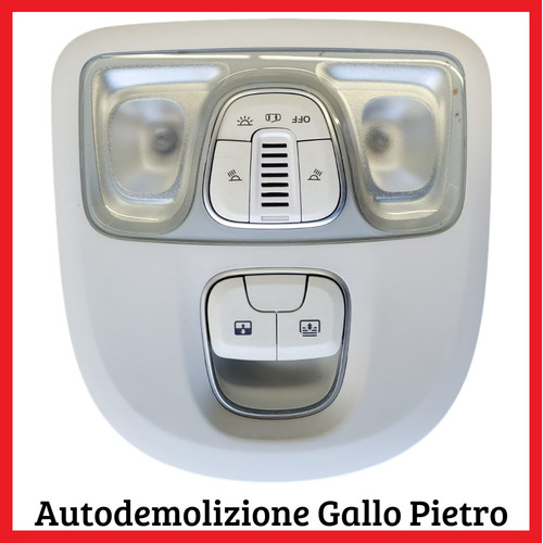 Plafoniera anteriore tetto