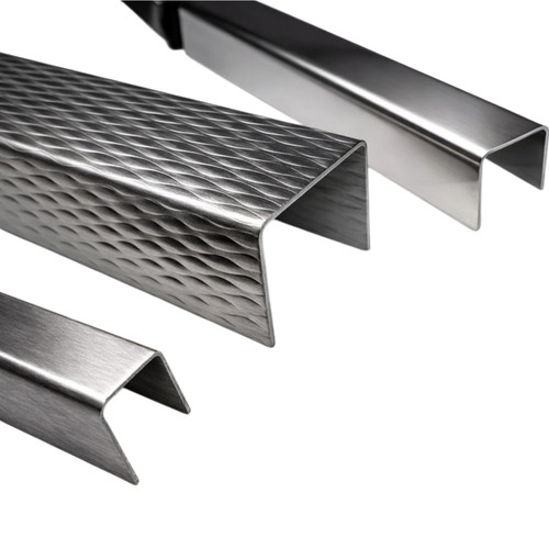 Profilo acciaio inox - u, in