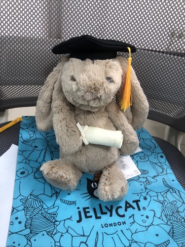 Abito laurea jellycat bashful - jellycat,