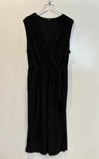 Tuta Tiana B donna nera con cravatta sintetica in vita taglia 3X (1955)