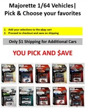 Majorette 1/64 Diecast Cars |