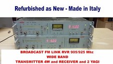 Link Broadcast FM RVR (PTRL NV 5w / RL NV) - from 905 to 925 Mhz - Tx 5w + Rx