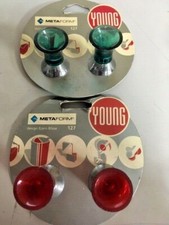 Stock 4 ganci appendini appendiabiti bagno verdi rossi Metaform Young gancio 