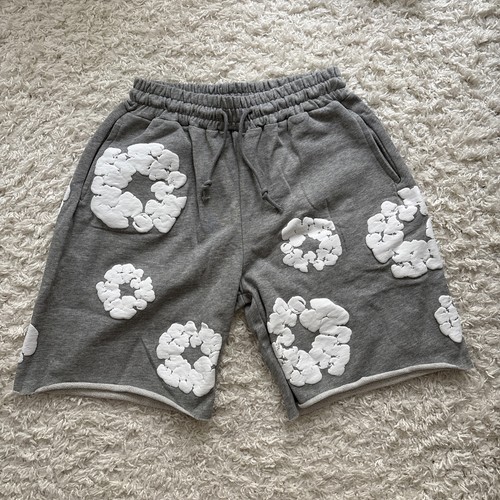 Pantaloncini denim tears grigi - pantaloncini,