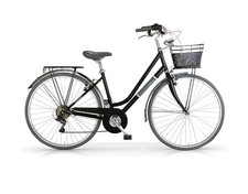 CITY BIKE MBM SILVERY 28 DONNA