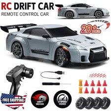 RC Drift Car 1:24 4WD Telecomando Alta Velocità 20km/h Luci LED Extra Drift Ti