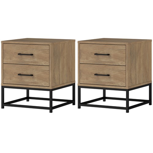 Homcom set comodini - set, stile