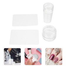 2 Set Nail Art Francese Timbro