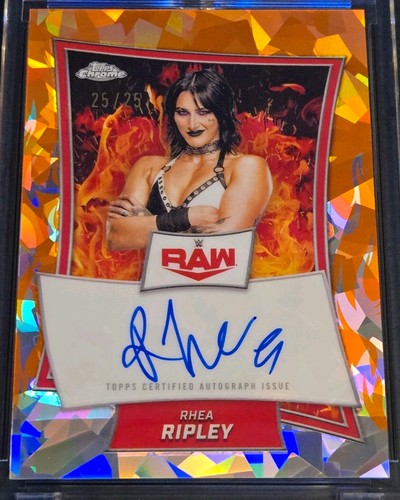 2025 topps chrome wwe - wwe, rhea
