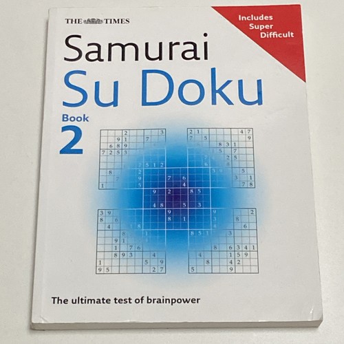 The times samurai doku book - times,