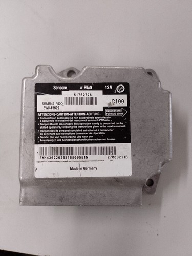 Centralina airbag fiat - centralina,
