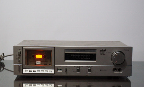 Akai stereo cassette - akai,