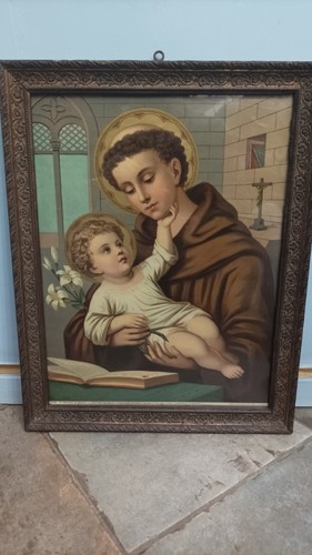 Antica cromolitografia - antica,