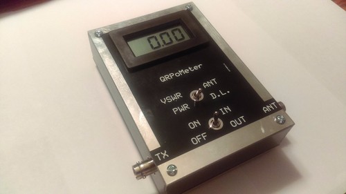 Qrpometer wattmetro - qrpometer+,