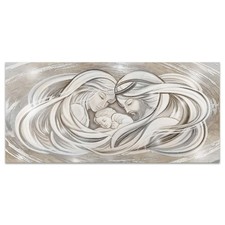 Quadro moderno poster su legno