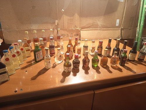 Bottiglie liquore mignon - 33,