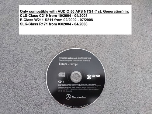 Navigazione mercedes audio - cd,