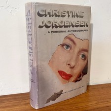 CHRISTINE JORGENSEN Autobiography 1st Ed. 1967 Transgender Woman LGBTQ+ VGC+
