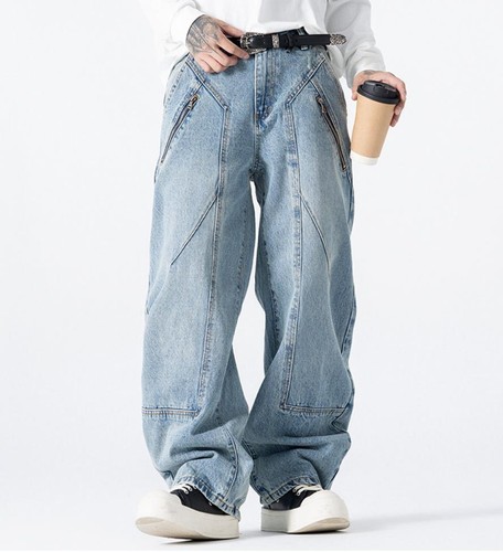 Jeans uomo blu chiaro - , denim