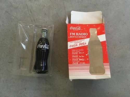 Radio coca cola - radio, bottiglietta