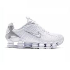 Scarpa Sneakers Nike Shox TL Bianche White Unisex Dal 40 al 45 Originali