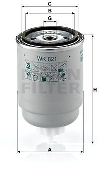 Mann filter filtro carburante - mann-filter,