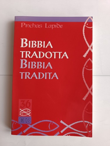 Pinchas lapide bibbia - pinchas,