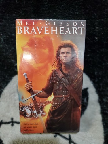 Braveheart new sealed vhs - braveheart, tape