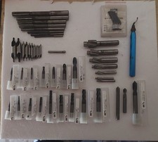 Lotto utensili professionali per officina – punte HSS/Co, punte a centro, svasat