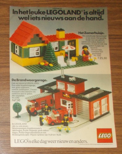 Rara pubblicità lego system - rara,
