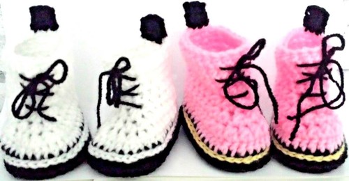 Scarpe mano all uncinetto - scarpe, all'uncinetto