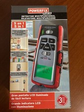 Rilevatore Multifunzione 5 In 1 Powerfix Laser E Ultrasuoni LCD - Batteria 9V