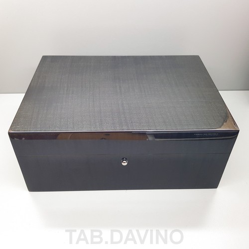 Humidor gentili acero frise - humidor,
