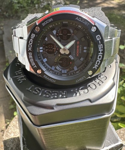 Casio shock gst w100d - casio, gst-w100d-1a4er