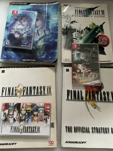 Final fantasy vii - viii,, x