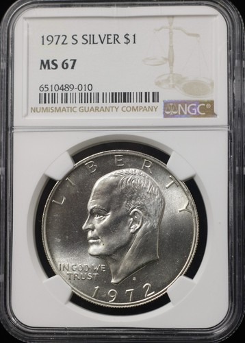 1972 dollaro eisenhower 1 - 1972-s, $1