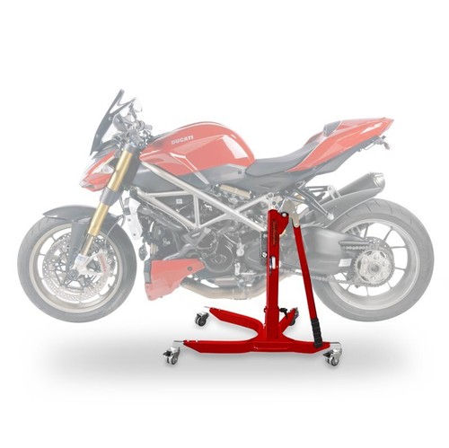 Cavalletto alza moto - moto, centrale