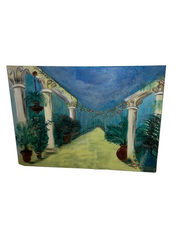 Quadro moderno olio tela - moderno,