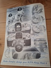 ALPA Mode d'emploi abrégé